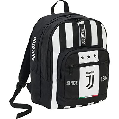 Seven Juventus Sac à dos double, Noir, Altezza 40 cm Larghezza 30 cm Profondità 12 cm, Américain - Publicité Seven Juventus Sac à dos double, Noir, Altezza 40 cm Larghezza 30 cm Profondità 12 cm, Américain - Publicité