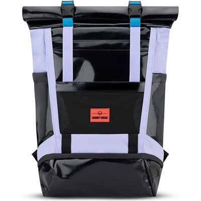 Johnny Urban Rolltop Sac à Dos Femmes & Hommes Noir Violet Ashton Sac à Dos pour Université, Travail, Voyages Grand Sac avec Compartiment Ordinateur Portable &Chaussures Résistant à l'Eau - Publicité Johnny Urban Rolltop Sac à Dos Femmes & Hommes Noir Violet Ashton Sac à Dos pour Université, Travail, Voyages Grand Sac avec Compartiment Ordinateur Portable &Chaussures Résistant à l'Eau - Publicité