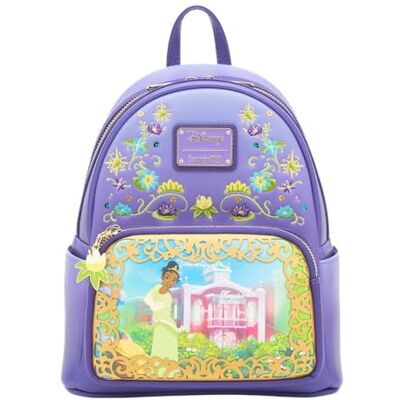 Sac à Dos Mini Fenêtre Princess Tiana Loungefly - La Princesse et la Grenouille - Publicité Sac à Dos Mini Fenêtre Princess Tiana Loungefly - La Princesse et la Grenouille - Publicité