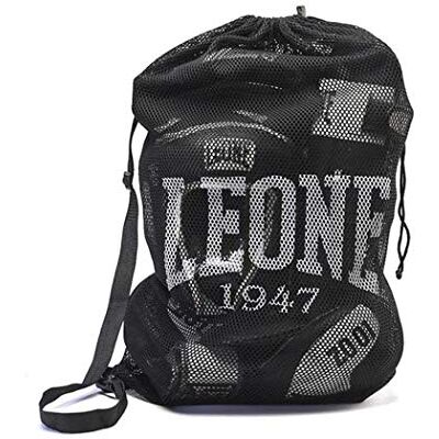 Leone 1947 Mesh Bag Sports Bag, Black, One Size - Publicité Leone 1947 Mesh Bag Sports Bag, Black, One Size - Publicité