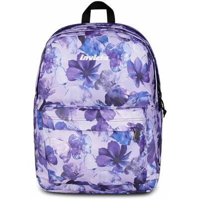 Invicta Sac à Dos d'école Lab, Violet, Double Compartiment avec Poche pour Ordinateur et Poche pour Bouteille, 27 l, école secondaire et secondaire, Sac à Dos pour Fille - Publicité Invicta Sac à Dos d'école Lab, Violet, Double Compartiment avec Poche pour Ordinateur et Poche pour Bouteille, 27 l, école secondaire et secondaire, Sac à Dos pour Fille - Publicité