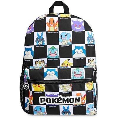 Sac à dos pour enfants Pokémon avec poche pour bouteille d'eau - Publicité Sac à dos pour enfants Pokémon avec poche pour bouteille d'eau - Publicité