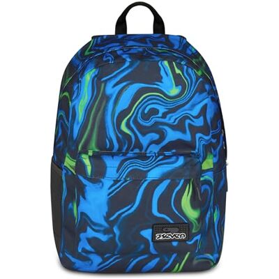 Seven Sac à dos scolaire Ischoolpack, bleu, sac à dos américain avec banque intégrée et poche porte-tablette, école, enfants et adolescents, bleu, Taglia unica, Moderne - Publicité Seven Sac à dos scolaire Ischoolpack, bleu, sac à dos américain avec banque intégrée et poche porte-tablette, école, enfants et adolescents, bleu, Taglia unica, Moderne - Publicité