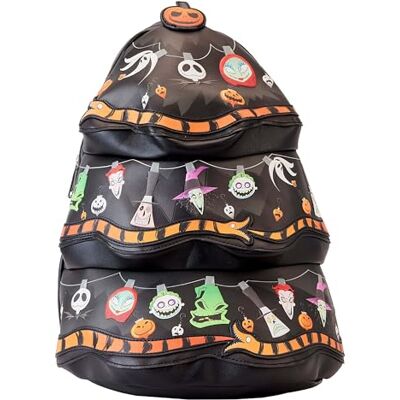 Loungefly Lights Tree The Nightmare Before Christmas Backpack One Size - Publicité Loungefly Lights Tree The Nightmare Before Christmas Backpack One Size - Publicité