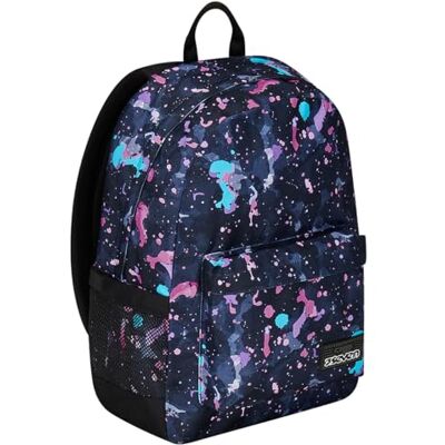 Seven Sac à dos Ischoolpack, sac à dos américain avec banque d'alimentation intégrée et poche porte-tablette, école, enfants et adolescents, Betroot Purple, Taglia unica, Scolaire - Publicité Seven Sac à dos Ischoolpack, sac à dos américain avec banque d'alimentation intégrée et poche porte-tablette, école, enfants et adolescents, Betroot Purple, Taglia unica, Scolaire - Publicité
