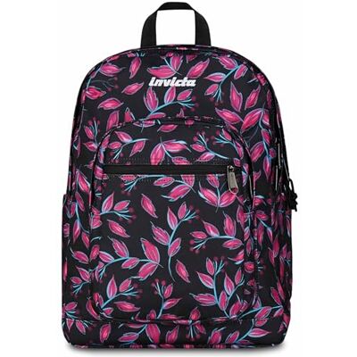 Invicta Jelek Sac à dos d'école rose, double compartiment avec poche pour PC et poche pour gourde, 34 l, école moyenne et supérieure, sac à dos fille, rose, Taglia Unica - Publicité Invicta Jelek Sac à dos d'école rose, double compartiment avec poche pour PC et poche pour gourde, 34 l, école moyenne et supérieure, sac à dos fille, rose, Taglia Unica - Publicité