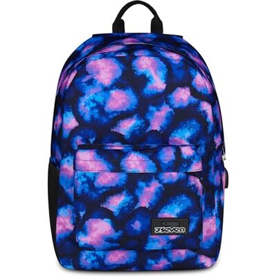 Seven Sac à dos scolaire Ischoolpack, violet, sac à dos américain avec banque d'alimentation intégrée et poche porte-tablette, école, enfants et adolescents, aubergine, Taglia unica, Moderne - Publicité Seven Sac à dos scolaire Ischoolpack, violet, sac à dos américain avec banque d'alimentation intégrée et poche porte-tablette, école, enfants et adolescents, aubergine, Taglia unica, Moderne - Publicité