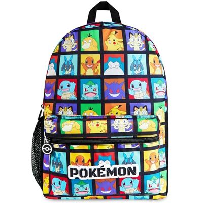 Pokémon Sac a Dos Enfant Adolescents, Pikachu Sac Ecole Garcon pour Sports de Voyage PE, Rentree Scolaire, Cadeau Enfant (Multi) - Publicité Pokémon Sac a Dos Enfant Adolescents, Pikachu Sac Ecole Garcon pour Sports de Voyage PE, Rentree Scolaire, Cadeau Enfant (Multi) - Publicité