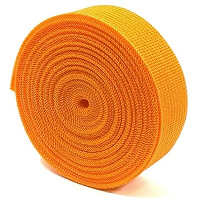 Creative 25 Métre Ruban de Sangle en Nylon, Sangle de Sac, Ruban de Sac à Dos, 16 Couleurs/5 mesures, Travaux Manuels, Craft, Bagage, Ceinture, Sangle de Sac à Dos de Voyage, (Orange 157, 38 mm) - Publicité Creative 25 Métre Ruban de Sangle en Nylon, Sangle de Sac, Ruban de Sac à Dos, 16 Couleurs/5 mesures, Travaux Manuels, Craft, Bagage, Ceinture, Sangle de Sac à Dos de Voyage, (Orange 157, 38 mm) - Publicité