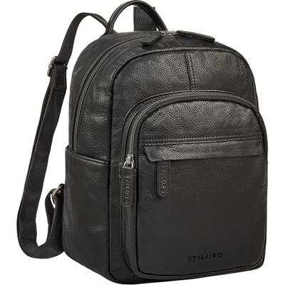 STILORD "Dolores Petit Sac à Dos Femme Cuir Vintage Élégant Sac à Main Dos Antivol Voyage Femmes Rétro Backpack en Cuir Véritable Mini Sac à Dos City Loisir Couleur:noir - Publicité STILORD "Dolores Petit Sac à Dos Femme Cuir Vintage Élégant Sac à Main Dos Antivol Voyage Femmes Rétro Backpack en Cuir Véritable Mini Sac à Dos City Loisir Couleur:noir - Publicité