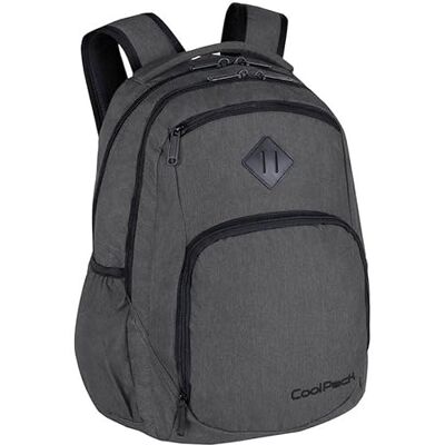 Sac à dos Snow Grey de Coolpack - Jeunesse, Imperméable, Plusieurs Compartiments - Publicité Sac à dos Snow Grey de Coolpack - Jeunesse, Imperméable, Plusieurs Compartiments - Publicité