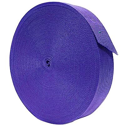 Creative 25 Métre Ruban de Sangle en Nylon, Sangle de Sac, Ruban de Sac à Dos, 16 Couleurs/5 mesures, Travaux Manuels, Craft, Bagage, Ceinture, Sangle de Sac à Dos de Voyage, (Violet 170, 38 mm) - Publicité Creative 25 Métre Ruban de Sangle en Nylon, Sangle de Sac, Ruban de Sac à Dos, 16 Couleurs/5 mesures, Travaux Manuels, Craft, Bagage, Ceinture, Sangle de Sac à Dos de Voyage, (Violet 170, 38 mm) - Publicité
