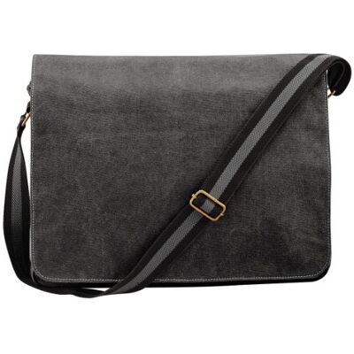 Quadra Vintage Canvas Despatch Bag Sac à dos unisexe adulte - Publicité Quadra Vintage Canvas Despatch Bag Sac à dos unisexe adulte - Publicité