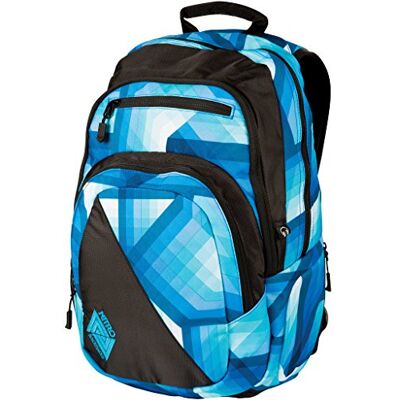 Nitro Stash Sac à dos d'écolier Geo Ocean 49 x 32 x 22 cm 29 l - Publicité Nitro Stash Sac à dos d'écolier Geo Ocean 49 x 32 x 22 cm 29 l - Publicité