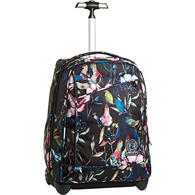 Invicta Sac à Dos à Roulettes, Wildflowers, Sac à Livres à Roulettes, 2 En 1, Sac à Dos + Trolley, Filles et Garçons, pour L'École, le Sport, les Loisirs, Pochette pour Ordinateur Portable, Noir - Publicité Invicta Sac à Dos à Roulettes, Wildflowers, Sac à Livres à Roulettes, 2 En 1, Sac à Dos + Trolley, Filles et Garçons, pour L'École, le Sport, les Loisirs, Pochette pour Ordinateur Portable, Noir - Publicité