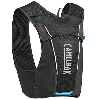 Camelbak Ultra Pro Vest Gilet, Mixte, Ultra Pro Vest, Black/Atomic Blue M, 0.5 - Publicité Camelbak Ultra Pro Vest Gilet, Mixte, Ultra Pro Vest, Black/Atomic Blue M, 0.5 - Publicité