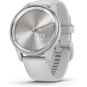 Garmin vívomove Trend Montre connectée Hybride – Silver avec Bracelet Gris Clair Boîtier 40 mm - Publicité Garmin vívomove Trend Montre connectée Hybride – Silver avec Bracelet Gris Clair Boîtier 40 mm - Publicité