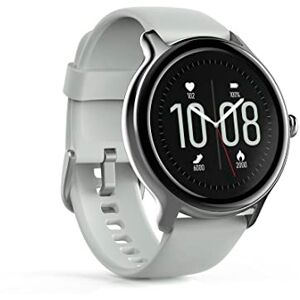 Hama Montre Connectée Fit Watch 4910 (Montre Sport, Etanche IP68, Montre Fitness 15 Sports Fréq. Cardiaque Oxymètre Podomètre Compatible Google Fit Apple Health Strava) Gris - Publicité Hama Montre Connectée Fit Watch 4910 (Montre Sport, Etanche IP68, Montre Fitness 15 Sports Fréq. Cardiaque Oxymètre Podomètre Compatible Google Fit Apple Health Strava) Gris - Publicité