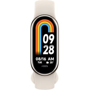 Xiaomi MI Smart Band 8 Gold, Montre connectée, Affichage Fluide, Jusqu’à 16 Jours d’autonomie, Charge Complete, Suivi de la santé en continu en 1 Heure, Analyse Professionnelle des entraînements - Publicité Xiaomi MI Smart Band 8 Gold, Montre connectée, Affichage Fluide, Jusqu’à 16 Jours d’autonomie, Charge Complete, Suivi de la santé en continu en 1 Heure, Analyse Professionnelle des entraînements - Publicité