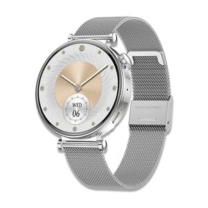 CGV Geko One Montre Connectée Femme avec écran AMOLED 466x466px 1,32’’, Prise d’appels, Bluetooth 5.3, Autonomie 7 Jours+, Suivi santé féminine, Étanchéité IP68, 150 Modes Sport Android/iOS - Publicité CGV Geko One Montre Connectée Femme avec écran AMOLED 466x466px 1,32’’, Prise d’appels, Bluetooth 5.3, Autonomie 7 Jours+, Suivi santé féminine, Étanchéité IP68, 150 Modes Sport Android/iOS - Publicité
