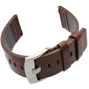 Bracelet en Cuir de 24mm Fossil & Suunto - Café Classique - Accessoire Montre Intelligente - Publicité Bracelet en Cuir de 24mm Fossil & Suunto - Café Classique - Accessoire Montre Intelligente - Publicité