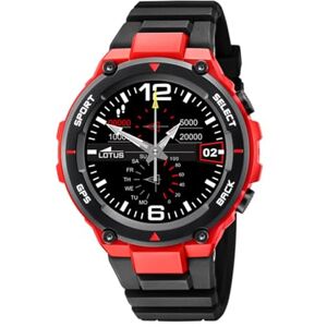 LOTUS Montre Intelligente Homme Smartwatch Caoutchouc Noir Militaire Étanchéité IP65 GPS, Contrôle Musique, Compteur de Pas et Calories, Multi-Sports, Fréquence Cardiaque et Tension - Publicité LOTUS Montre Intelligente Homme Smartwatch Caoutchouc Noir Militaire Étanchéité IP65 GPS, Contrôle Musique, Compteur de Pas et Calories, Multi-Sports, Fréquence Cardiaque et Tension - Publicité