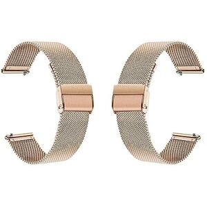 Generic Bracelet de Montre Intelligente 2 Pièces 10MM-22MM Bracelet de Montre en Maille Milanaise Bracelet À Dégagement Rapide pour Hommes Femmes (Color : Rose Gold, Size : 10MM) - Publicité Generic Bracelet de Montre Intelligente 2 Pièces 10MM-22MM Bracelet de Montre en Maille Milanaise Bracelet À Dégagement Rapide pour Hommes Femmes (Color : Rose Gold, Size : 10MM) - Publicité