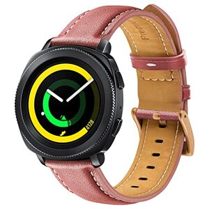 Samsung LOCN Bracelet pour Samsung Galaxy Watch Active/Active 2 40mm/44mm, Bracelet de Montre en Cuir Compatible avec Samsung Galaxy Watch 4 40mm/44mm/Samsung Galaxy Watch 3 41mm - Publicité