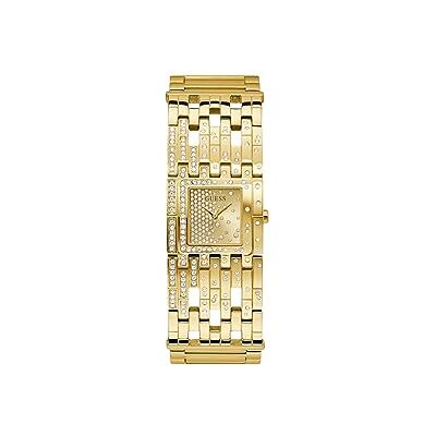 Guess Women's 22mm Watch Gold Tone Bracelet Champagne Dial Gold Tone Case - Publicité Guess Women's 22mm Watch Gold Tone Bracelet Champagne Dial Gold Tone Case - Publicité