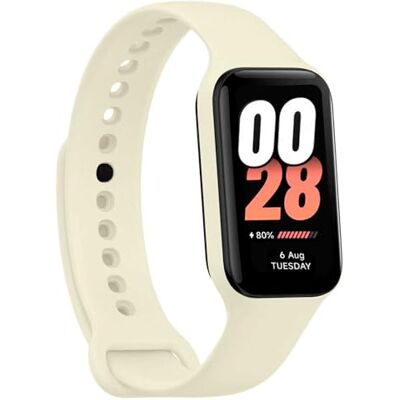 OcioDual Bracelet de Remplacement compatible avec Xiaomi Smart Band 8 Active/Redmi Smart Band 2, Couleur Beige, Bracelet de Remplacement en Silicone Caoutchouc Souple et Respirant pour le Sport - Publicité OcioDual Bracelet de Remplacement compatible avec Xiaomi Smart Band 8 Active/Redmi Smart Band 2, Couleur Beige, Bracelet de Remplacement en Silicone Caoutchouc Souple et Respirant pour le Sport - Publicité