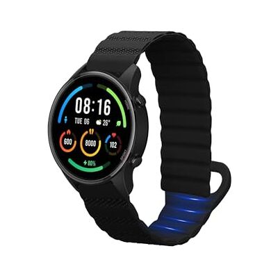 kwmobile Bracelet compatible avec Xiaomi Mi Watch Color Sport / S1 Active bracelet Bracelet de rechange pour fitness tracker en silicone noir - Publicité kwmobile Bracelet compatible avec Xiaomi Mi Watch Color Sport / S1 Active bracelet Bracelet de rechange pour fitness tracker en silicone noir - Publicité