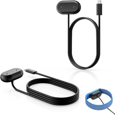 TiMOVO Chargeur de Rechange Compatible avec Google Fitbit Air, lot de 2 - Publicité TiMOVO Chargeur de Rechange Compatible avec Google Fitbit Air, lot de 2 - Publicité