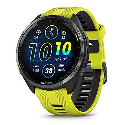 Montre connectée Garmin Forerunner 965 - GPS, Fréquence Cardiaque, Résistante à l'eau - Publicité Montre connectée Garmin Forerunner 965 - GPS, Fréquence Cardiaque, Résistante à l'eau - Publicité