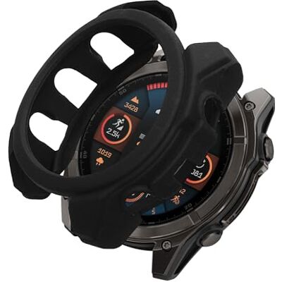 kwmobile Coque compatible avec Garmin Fenix 8 51mm coque Étui cadre écran en silicone pour smartwatch Protection pour montre connectée noir - Publicité kwmobile Coque compatible avec Garmin Fenix 8 51mm coque Étui cadre écran en silicone pour smartwatch Protection pour montre connectée noir - Publicité