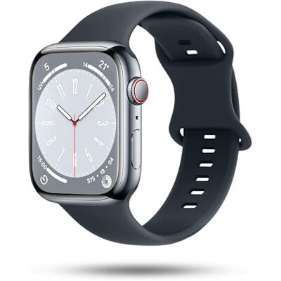 ONEFLOW Bracelet Souple Compatible avec Apple Watch Series Bracelet Sport Plein Air, Bracelet Sport Homme Femme, Bracelets iWatch en Silicone Souple, Bracelet de Rechange en Silicone Flexible, Apple - Publicité ONEFLOW Bracelet Souple Compatible avec Apple Watch Series Bracelet Sport Plein Air, Bracelet Sport Homme Femme, Bracelets iWatch en Silicone Souple, Bracelet de Rechange en Silicone Flexible, Apple - Publicité