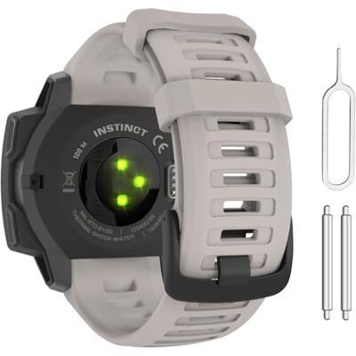 MoKo Bracelet en Silicone Compatible avec Garmin Instinct et Instinct 2 - Publicité MoKo Bracelet en Silicone Compatible avec Garmin Instinct et Instinct 2 - Publicité