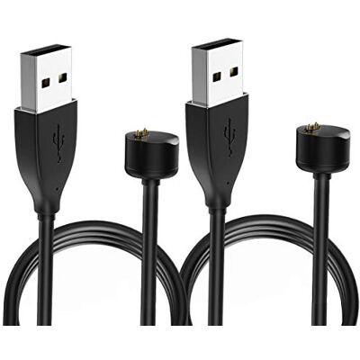 MoKo Lot de 2 Chargeur Compatible avec Xiaomi Mi Band 7/6/5/Amazfit Band 5, Câble de Chargement USB Magnétique 1,64 ft 50 cm Noir - Publicité MoKo Lot de 2 Chargeur Compatible avec Xiaomi Mi Band 7/6/5/Amazfit Band 5, Câble de Chargement USB Magnétique 1,64 ft 50 cm Noir - Publicité