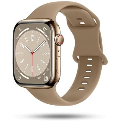 ONEFLOW Bracelet Souple Compatible avec Apple Watch Series Bracelet Sport Plein Air, Bracelet Sport Homme Femme, Bracelets iWatch en Silicone Souple, Bracelet de Rechange en Silicone Flexible, Apple - Publicité ONEFLOW Bracelet Souple Compatible avec Apple Watch Series Bracelet Sport Plein Air, Bracelet Sport Homme Femme, Bracelets iWatch en Silicone Souple, Bracelet de Rechange en Silicone Flexible, Apple - Publicité