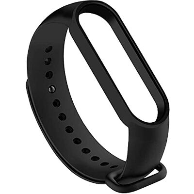 OcioDual Bracelet de Remplacement Silicone Compatible avec Xiaomi Mi Band 6 5 Amazfit Band 5 Noir Sangle Doux Bande Anti-Perdu Rechange - Publicité OcioDual Bracelet de Remplacement Silicone Compatible avec Xiaomi Mi Band 6 5 Amazfit Band 5 Noir Sangle Doux Bande Anti-Perdu Rechange - Publicité
