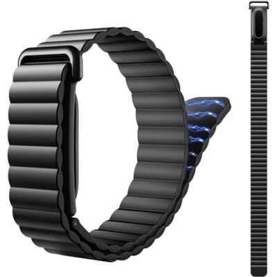TiMOVO Bracelet Sport Magnetic Silicone souple Compatible avec Fitbit Air - Publicité TiMOVO Bracelet Sport Magnetic Silicone souple Compatible avec Fitbit Air - Publicité