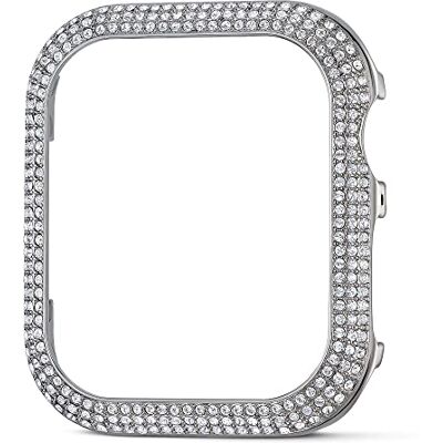 Swarovski Coque compatible avec Apple Watch ® Sparkling, 40 mm, Ton argenté - Publicité Swarovski Coque compatible avec Apple Watch ® Sparkling, 40 mm, Ton argenté - Publicité