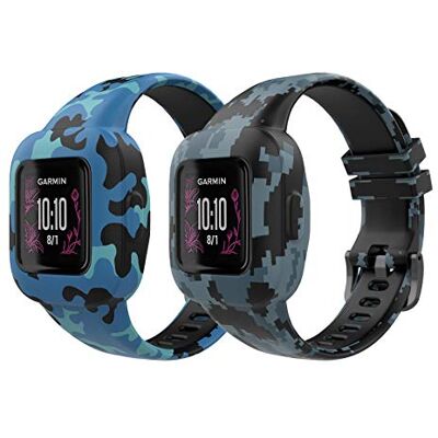 MoKo Lot 2 Bracelets Silicone Imprimés Compatible avec Garmin Vivofit jr.3 - Publicité MoKo Lot 2 Bracelets Silicone Imprimés Compatible avec Garmin Vivofit jr.3 - Publicité