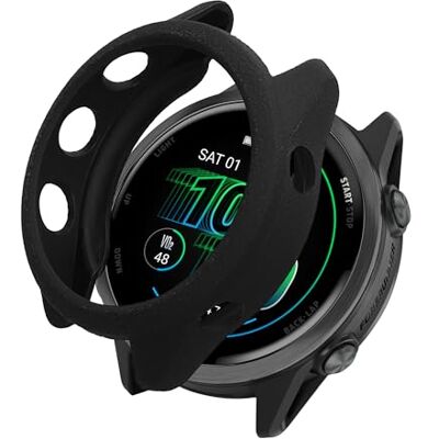 kwmobile Coque compatible avec Garmin Forerunner 570 42mm coque Étui cadre écran en silicone pour smartwatch Protection pour montre connectée noir - Publicité kwmobile Coque compatible avec Garmin Forerunner 570 42mm coque Étui cadre écran en silicone pour smartwatch Protection pour montre connectée noir - Publicité