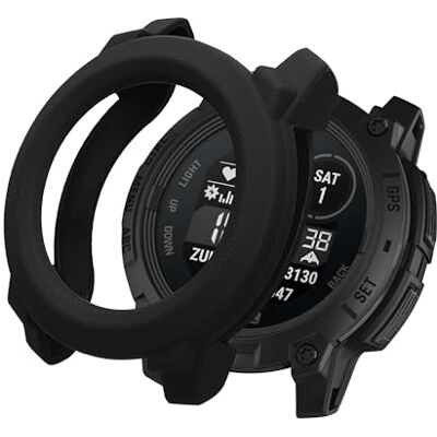 kwmobile Coque compatible avec Garmin Instinct 3 45mm coque Étui cadre écran en silicone pour smartwatch Protection pour montre connectée noir - Publicité kwmobile Coque compatible avec Garmin Instinct 3 45mm coque Étui cadre écran en silicone pour smartwatch Protection pour montre connectée noir - Publicité