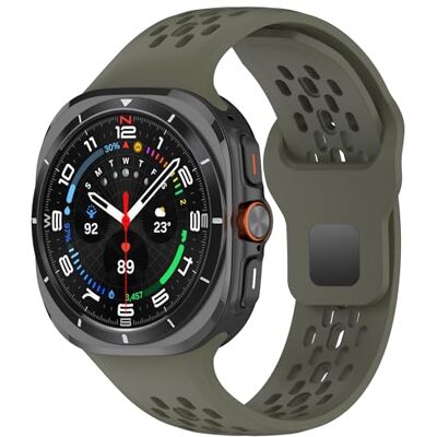 TiMOVO Bracelet Sport Compatible avec Galaxy Watch Ultra 47mm(2025/2024) - Publicité TiMOVO Bracelet Sport Compatible avec Galaxy Watch Ultra 47mm(2025/2024) - Publicité