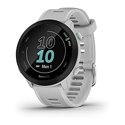 Garmin – Forerunner 55 Montre GPS Multi-activités Running avec Fonctions d’Entrainement Coach et Cardio au Poignet – Blanche (Reconditionné) - Publicité Garmin – Forerunner 55 Montre GPS Multi-activités Running avec Fonctions d’Entrainement Coach et Cardio au Poignet – Blanche (Reconditionné) - Publicité