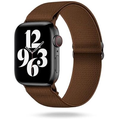 ONEFLOW Flex Loop Bracelet de rechange en nylon flexible compatible avec Apple Watch 8 (45 mm) Bracelet de sport pour homme et femme Bracelet de sport de rechange en nylon flexible Marron - Publicité ONEFLOW Flex Loop Bracelet de rechange en nylon flexible compatible avec Apple Watch 8 (45 mm) Bracelet de sport pour homme et femme Bracelet de sport de rechange en nylon flexible Marron - Publicité