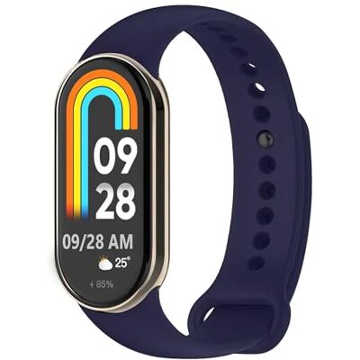 OcioDual Bracelet de remplacement compatible avec Xiaomi Mi Band 9 y Mi Band 8, bracelet de remplacement en silicone, bracelet de montre intelligente, caoutchouc souple et respirant pour le sport - Publicité OcioDual Bracelet de remplacement compatible avec Xiaomi Mi Band 9 y Mi Band 8, bracelet de remplacement en silicone, bracelet de montre intelligente, caoutchouc souple et respirant pour le sport - Publicité