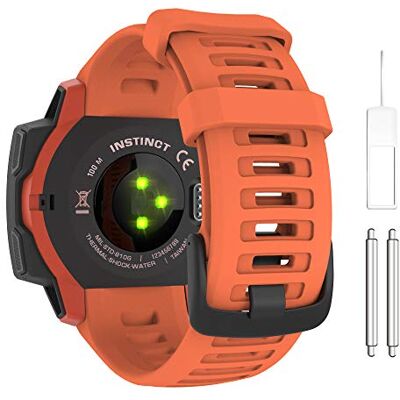 MoKo Bracelet en Silicone Compatible avec Garmin Instinct et Instinct 2 - Publicité MoKo Bracelet en Silicone Compatible avec Garmin Instinct et Instinct 2 - Publicité
