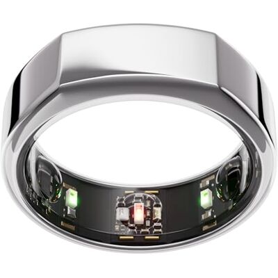 Oura - Ring Gen3 Heritage - Argent - Heritage - Smart Ring - Publicité Oura - Ring Gen3 Heritage - Argent - Heritage - Smart Ring - Publicité